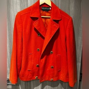 Harvé Benard wool and cashmere jacket. Size 8.